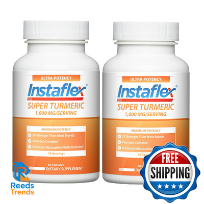 Instaflex Super Turmeric 1000mg Curcumin BioPerine Black Pepper Extract 95% Curc