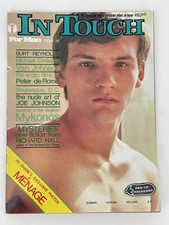 In Touch Magazine For Men Issue 30 Burt Reynolds Michael Ontkean Van Johnson Pet