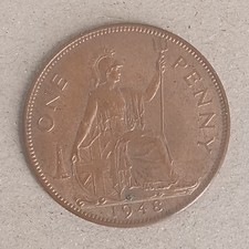 1948 England 1 Penny George VI XF