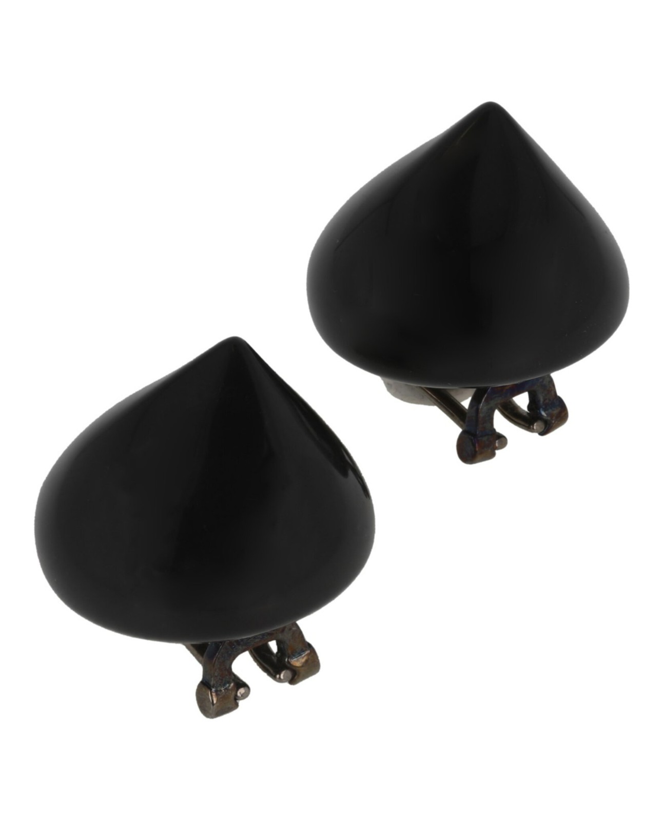 Ferragamo Womens Medium Sculptural Clip on Earrings 77090₽