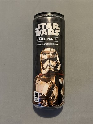 Captain Phasma Space Punch Star Wars Force Awakens Unopened Can #17 Disney
