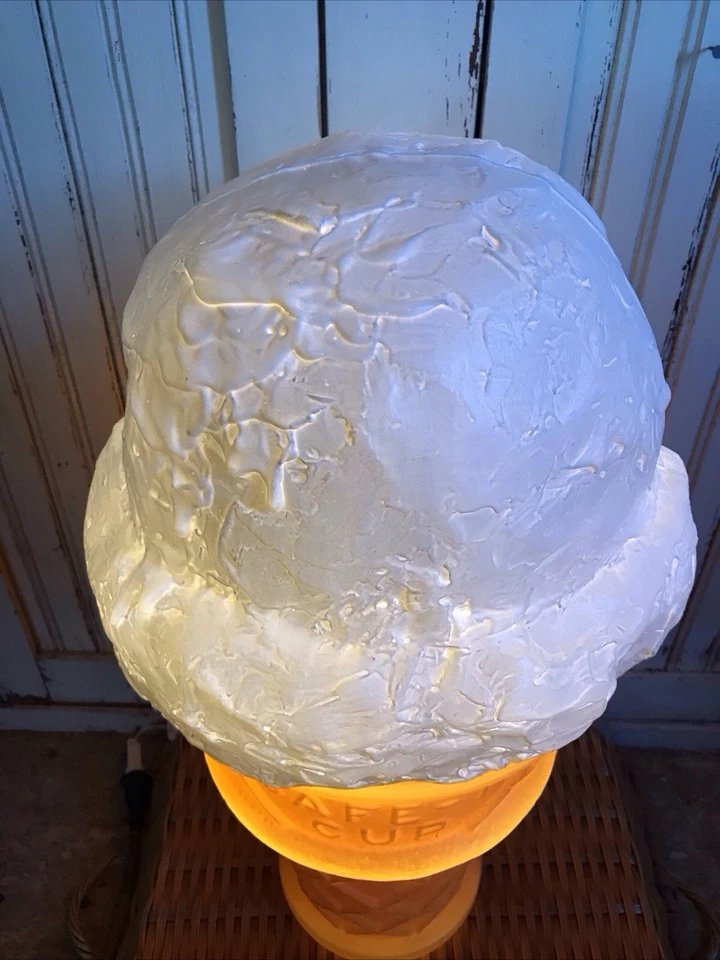 Пресс-форма для выдувания гигантский конус для хранения мороженого витрина ванильный совок безопасная T-чашка ОСВЕЩЕННАЯ - Изображение 4 из 4