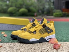 Size 13 - Air Jordan 4 Retro LS Tour Yellow for sale online | eBay