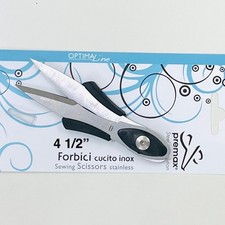 Premax Optima Line 4 1/2" sewing quilting scissors thread snips stainless steel