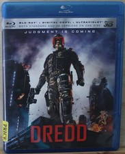 Dredd 3D Blu-ray Digital Copy UltraViolet Like New/3271