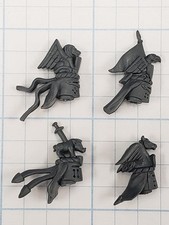 Warhammer Old World Bretonnian Bits Knights of the Realm Helmet Heads x4H Set