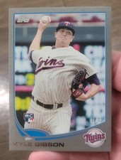2013 Topps Update Series Kyle Gibson #US154 Platinum /1 (RC)
