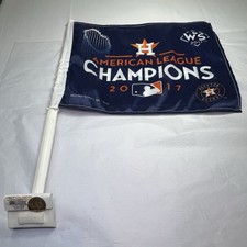 MLB Two Sided Car Flag Houston Astros 11x14 Baseball Windows Tailgating Parade