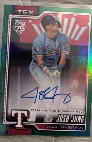 2026 Topps Series 1 Josh Jung Red Foil (RAW)