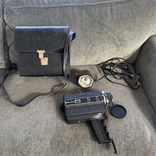 Bell  Howell Director Series Filmsonic Super 8 Movie Camera w/light  case