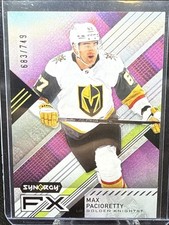 2021-22 Upper Deck Synergy FX Max Pacioretty /749 Vegas Golden Knights #FX-MP