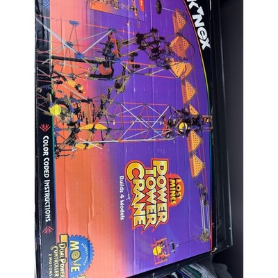 K Nex Power Crane Launcher Series Building Toy Set 13029 23029