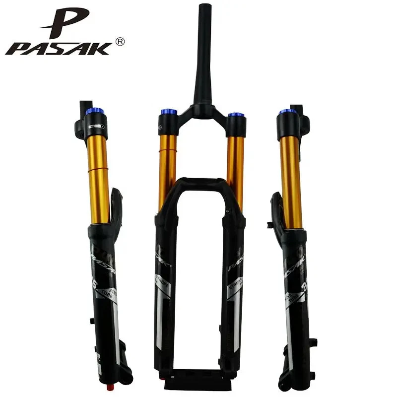 Mountain Bike Front Fork 27.5/29" Suspension Air Resilience Thru Axle 15*110mm - Image 3 of 4