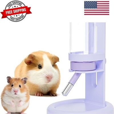 Guinea Pig Water Bottle No Drip   4 oz Hamster Water Bottle for Glass Tank wi...