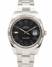 Rolex Datejust 41 116334 Slate Grey Roman 2017 Box and Papers