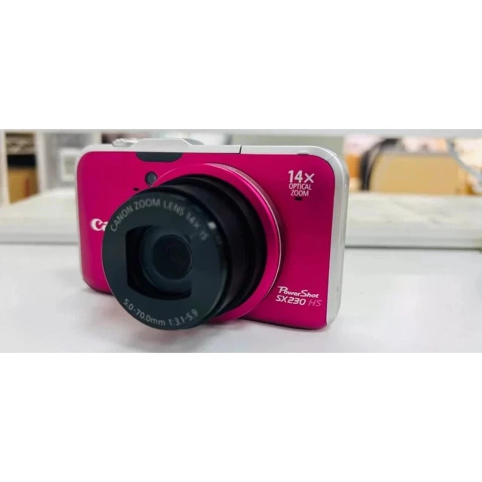 Canon PowerShot SX230 HS Rosa 12,1 MP CMOS-Digitalkamera 14-facher Bildzoom  - Bild 4 von 4