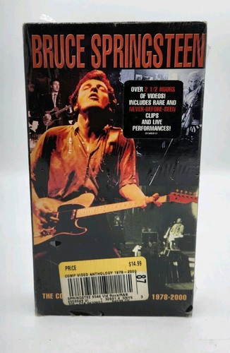 BRUCE SPRINGSTEEN THE COMPLETE VIDEO ANTHOLOGY 1978-2000 & 1978-1988 SEALED VHS - Bild 1 von 6