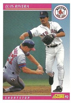 1992 Score #159 Luis Rivera