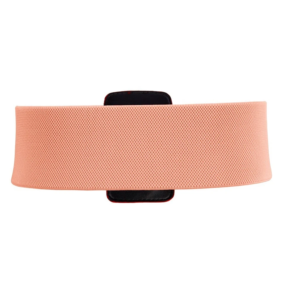 Adjustable Elastic Waist Belt for Women with Classic Metal Buckle Closure - image 4 of 4