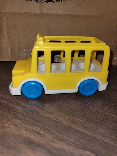 Barney Dinosaur School House Playground Replacements 1993 Bus School Bus - Picture 1 of 6