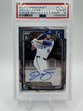 2024 Bowman Draft - Chrome Prospect Autographs Jac Caglianone #CPA-JC (AU, RC)