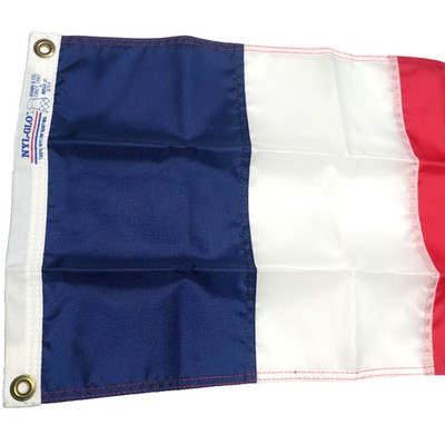 France NYL-GLO Nautical Annin Flag 12''x18'' Boating Yachting NEW