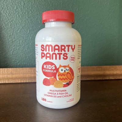 SmartyPants Kids Formula Multivitamin, 180 Gummies Exp. 07/27