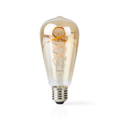 Nedis SmartLife LED Filament Lampe - E27 - 360 lm - 4.90 W - Warm bis kühlen wei