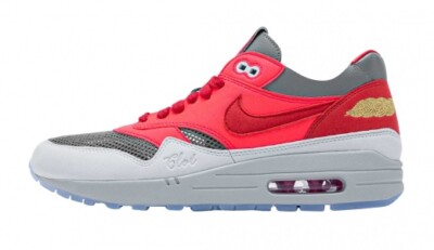 Size 10.5 - Nike Air Max 1 x CLOT Kiss Of Death - Solar Red 2021