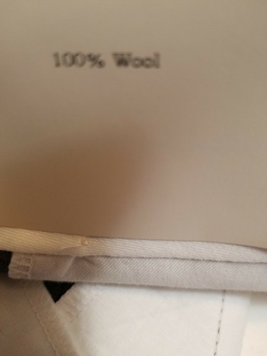 NEW $125.00 Lauren Ralph Lauren Mens 100% Wool Grey Cuffed Dress Pants 42W X 30L - Picture 7 of 7