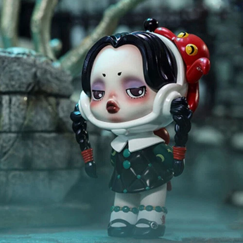 SKULL PANDA Addams Family Blind Box Mystery Figures Action Toys Birthday Gift - Picture 12 of 31