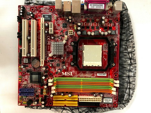 CARTE MÈRE MICRO-ATX MSI MS-7031 VER:10A SOCKET 478 DDR AGP PCI EUR 78