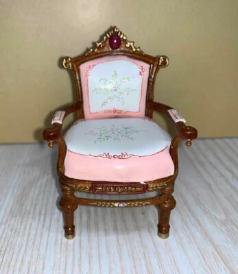 3926-PWT MINIATURE DOLLHOUSE 1:12 SCALE BESPAQ WALNUT EDWARDIAN CHAIR