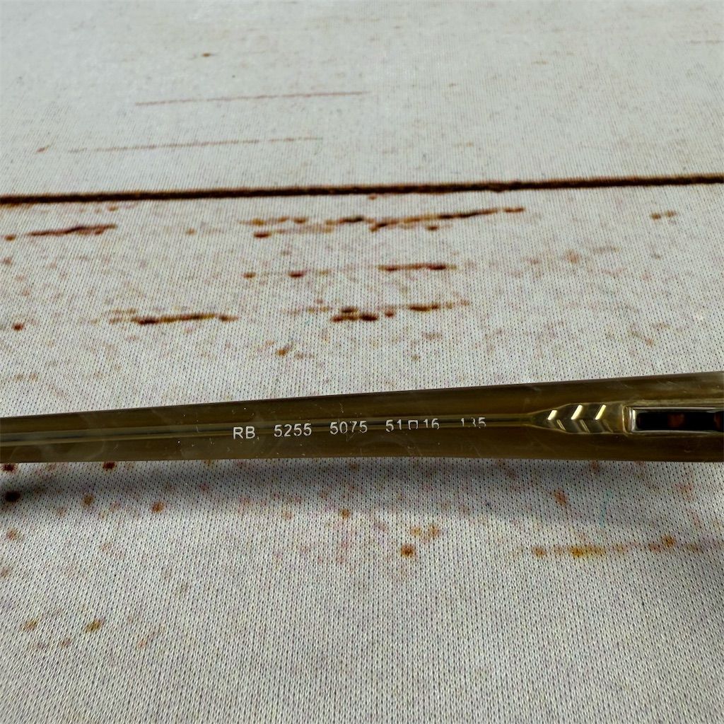 Ray-Ban Tortoise Rectangular Eyeglasses Frame Bro… - image 5