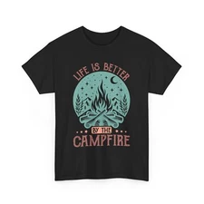 Wild Nature T-Shirt | Mountain Peak Tee | life is better by the CAMPFIRE Shirt