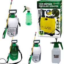 GARDEN  & Fence SPRAYER  KNAPSACK PRESSURE SPRAY BOTTLE 1.5,5,8,12,16,20 Litre