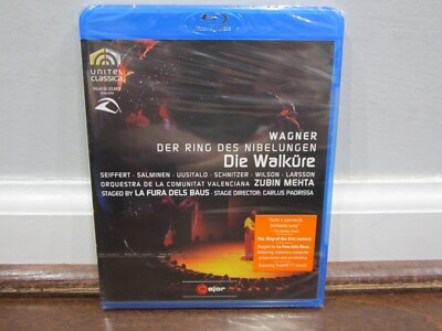 RICHARD WAGNER: Die Walkure (Blu-ray) Peter Seiffert, Matti Salminen  SEALED