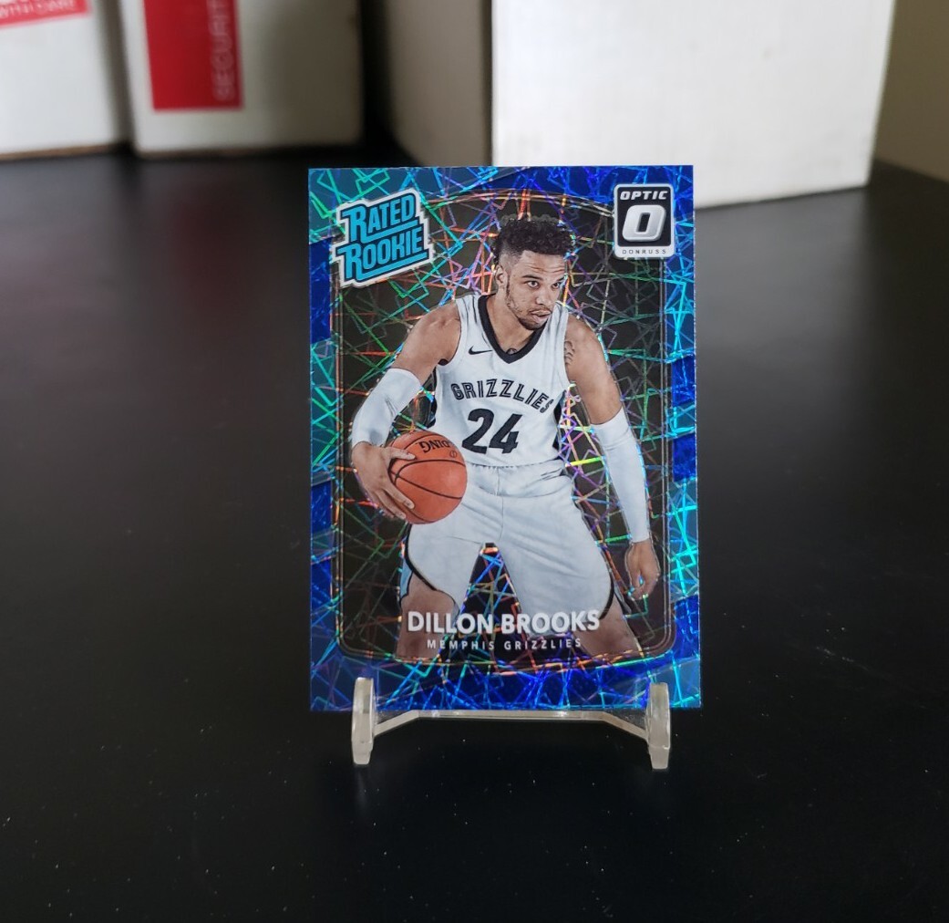 2017-18 Donruss Optic Dillon Brooks Rated Rookie Blue Velocity #152 Grizzlies RC