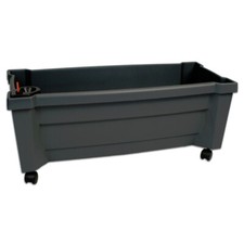 Pflanzkasten Calypso rollbar anthrazit aus Kunststoff Blumenkübel Pflanzkübel