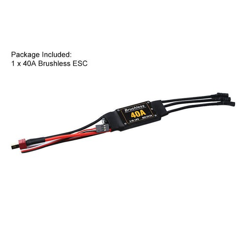 40A Speed Controller Brushless ESC Drone Helicopter Multicopter Toy Quadcopter - Picture 7 of 8