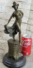 Statue Sculpture Dancer Sexy Art Deco Style Art Nouveau Style Bronze Artwork Art