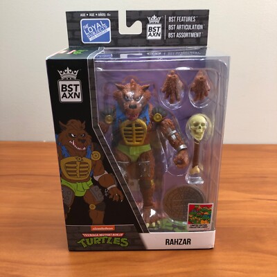 BST AXN Teenage Mutant Ninja Turtles RAHZAR Action Figure Nickelodeon TMNT