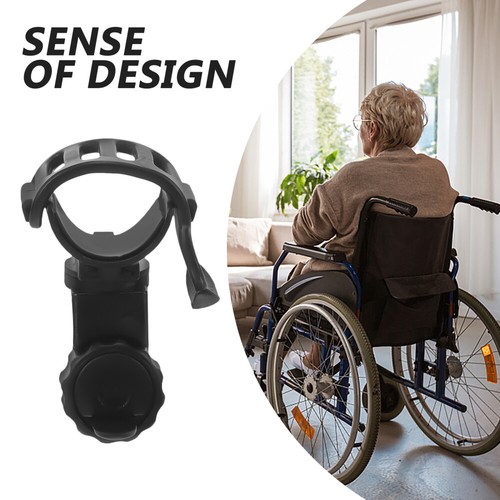 2Pcs Rubber Crutch Holder Mobility Scooter Bracket Elder Other Accessories - Picture 3 of 12