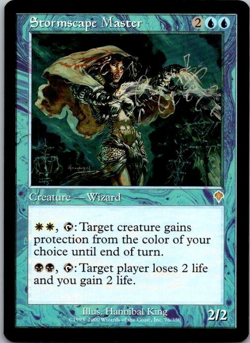 MTG Invasion Stormscape Master LP