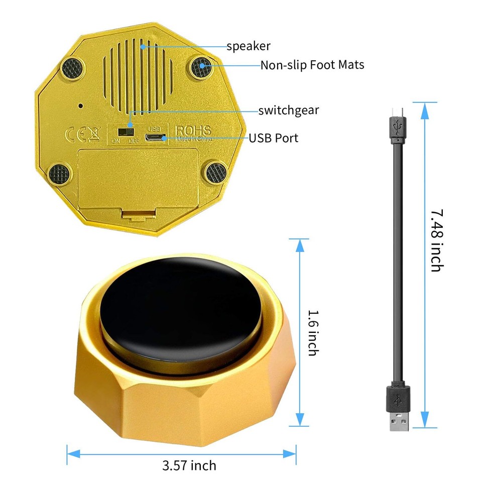 Usb Sound Button USB Sound Button - Make Your Own Button by Uploading Audio Files ...