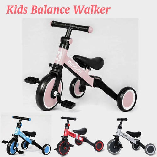 3 in 1 Kids Balance Bike Baby Walker 