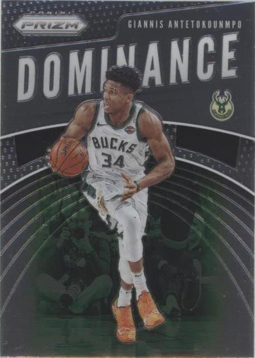 2019-20 Panini Prizm - Dominance Giannis Antetokounmpo #10 for