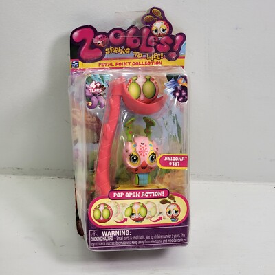 New/Sealed Zoobles Spring to Life Petal Point Collection ARIZONA #191 Rare!