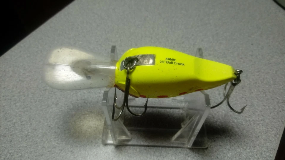 SEBILE, =raro= "MANIVELA DE TORO", CUERPO DE 2 1/2", 4"O.A., GRÁFICO/MANCHAS DE COBRE, ESCALAS DORADAS Foto 2 de 4