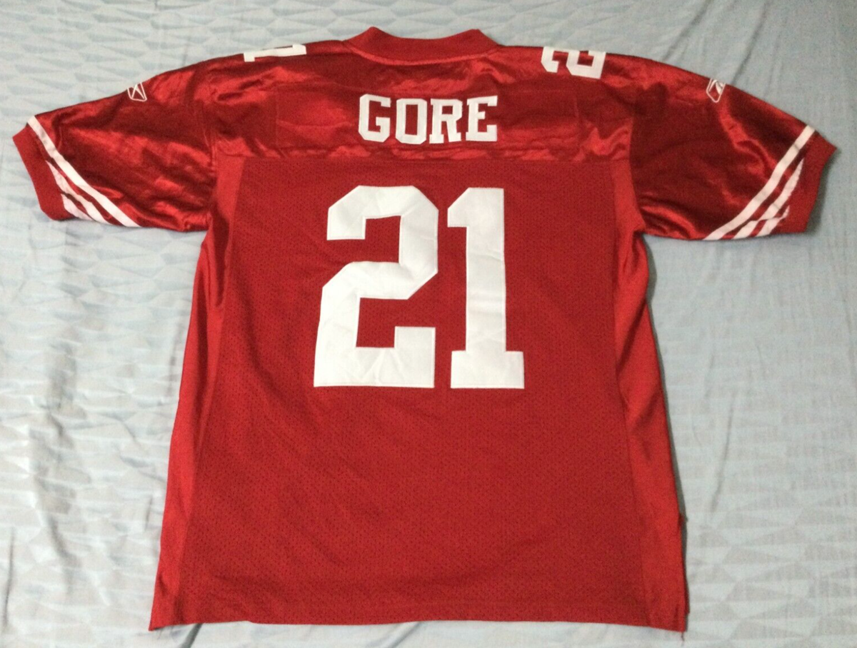 San Francisco 49ers Frank Gore #21 Football-NFL Reebok Jersey